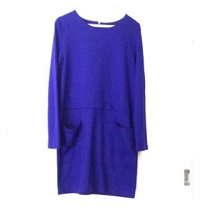 Long sleeve knit dress